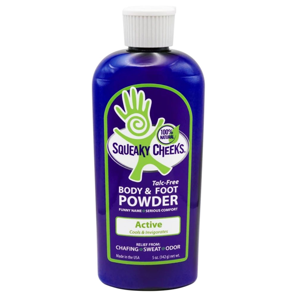 Squeaky Cheeks Foot & Body Powder — 5 oz
